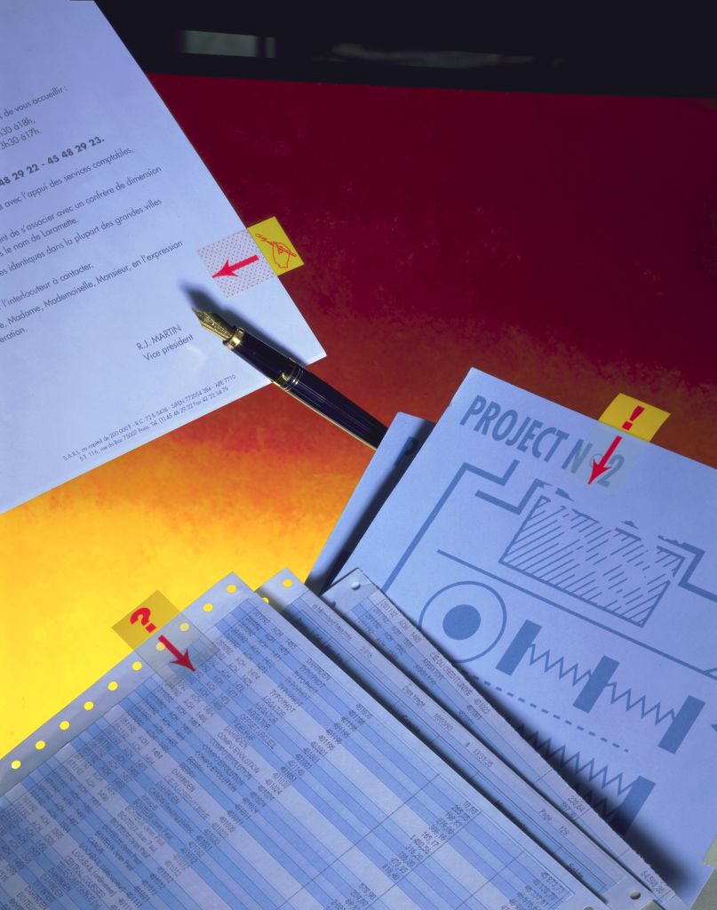 Záložky Post-it Index široké 25,4x43,2 `výkričník` – Obrázok 2