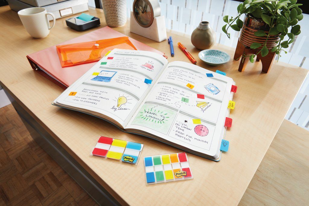 Post-it index extra silný klasické farby – Obrázok 2