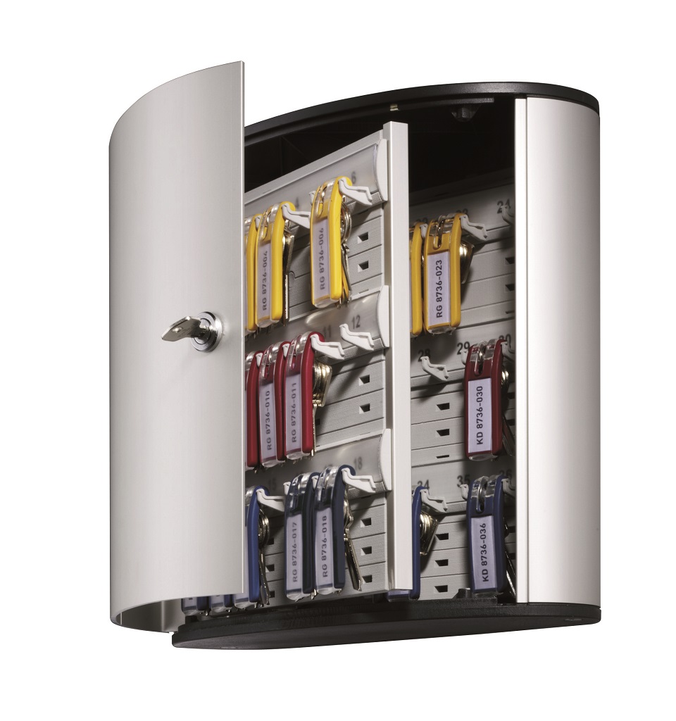 Skrinka na 36 kľúčov DURABLE KEY BOX 36 strieborná – Obrázok 3