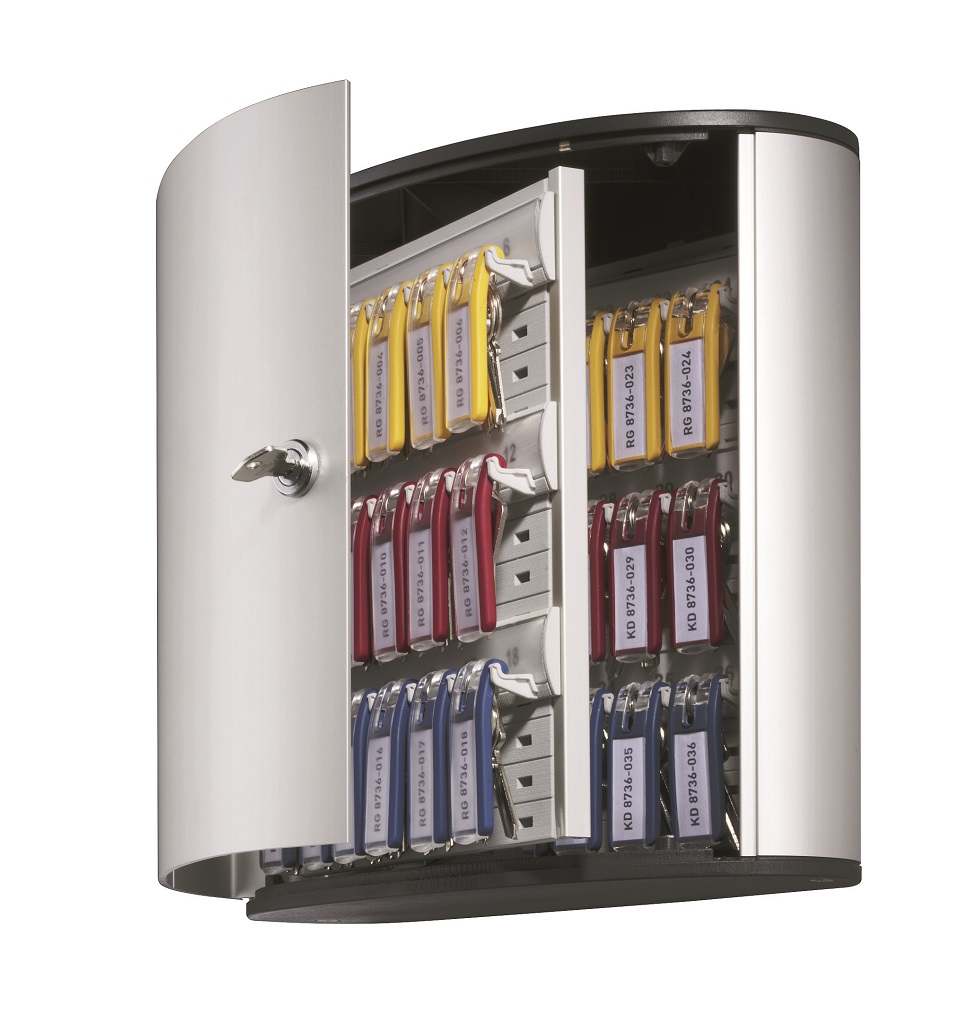Skrinka na 36 kľúčov DURABLE KEY BOX 36 strieborná – Obrázok 4