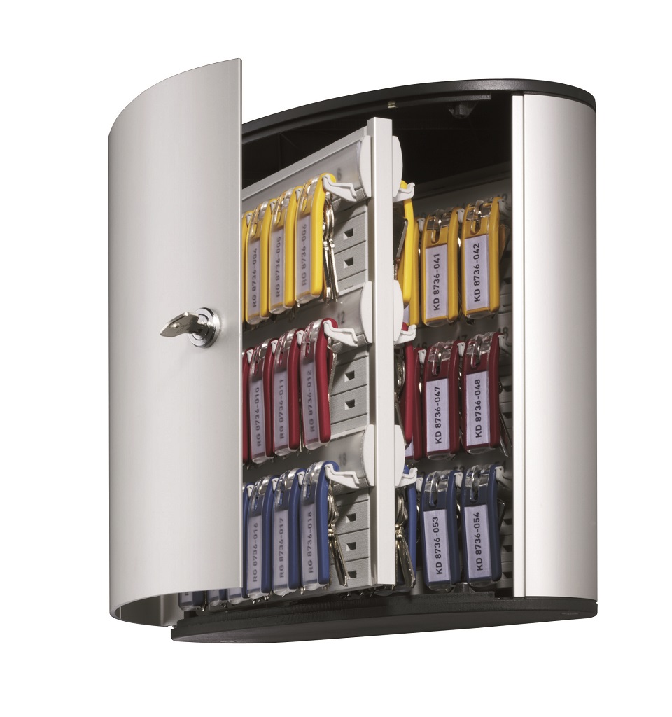 Skrinka na 36 kľúčov DURABLE KEY BOX 36 strieborná – Obrázok 5