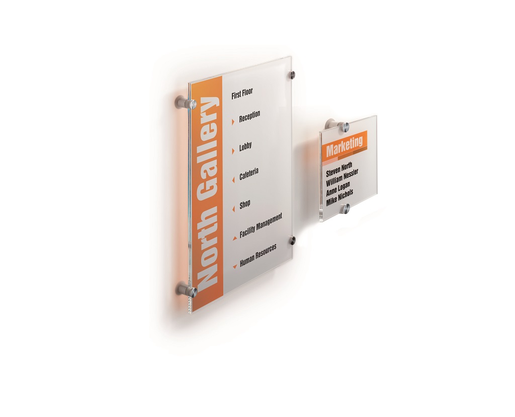 Informačná tabuľka Crystal Sign 148x148 mm – Obrázok 2