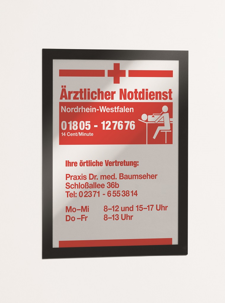 Samolepiaci DURAFRAME A4 čierny – Obrázok 9