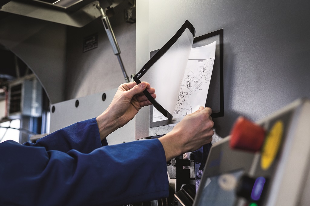 Panel DURAFRAME MAGNETIC PLUS A4 čierny – Obrázok 3