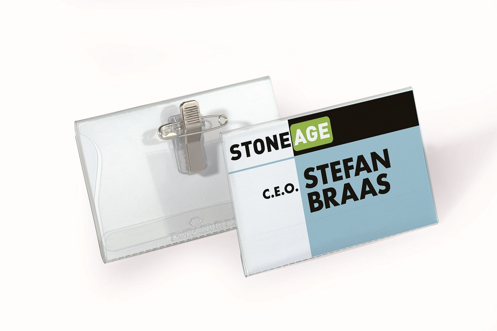 Visačka štipec+špendlík DURABLE 90x54mm 5ks – Obrázok 4