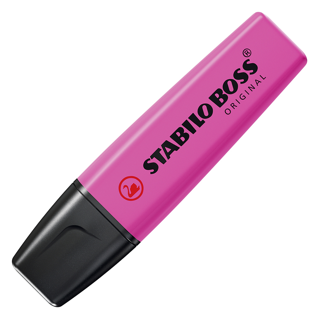 Zvýrazňovač STABILO BOSS ORIGINAL svetlofialový – Obrázok 3