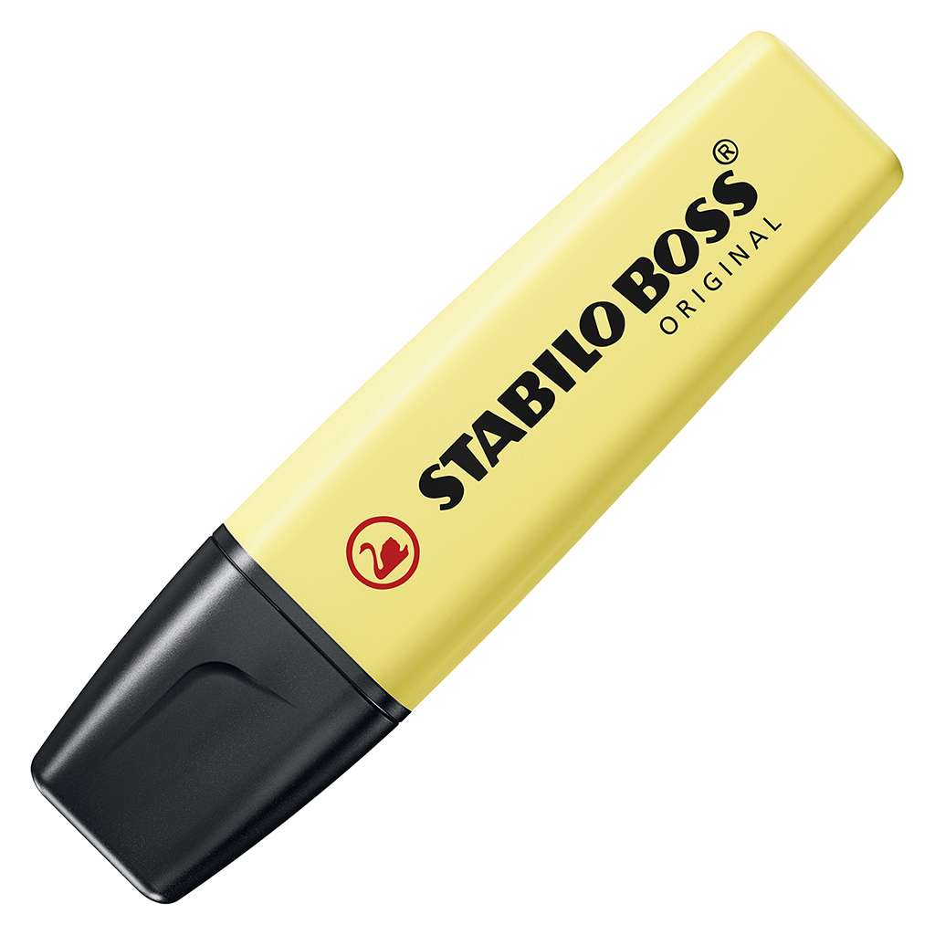 Zvýrazňovač STABILO BOSS ORIGINAL Pastel pastelový žltý – Obrázok 2