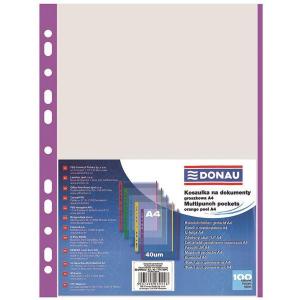 Euroobal DONAU A4 40mic s fialovým okrajom 100ks
