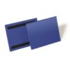 Magnetické vrecko na štítok 210 x 148 mm na šírku 50 ks modré