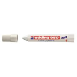 Priemyselný voskový popisovač edding 950 biely