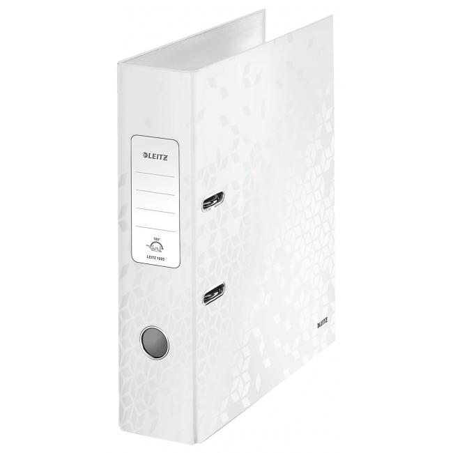 Zakladač pákový Leitz 180° WOW 5cm perleťovo biely