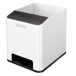 Stojan na perá hudobný Leitz WOW biely/ čierny