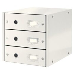 Zásuvkový box Leitz Click & Store 3 zásuvky biela