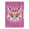 Zošit Herlitz my.book Flex Wild Animals A5 40 listov štvorčekový PP rys