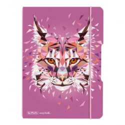Zošit Herlitz my.book Flex Wild Animals A5 40 listov štvorčekový PP rys