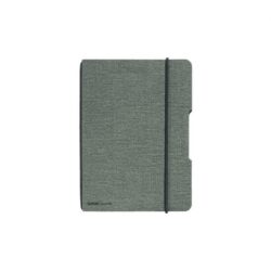 Zošit Herlitz my.book Flex A6 40 listov štvorčekový sivý ľanový