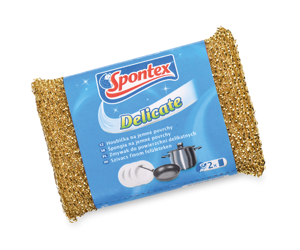 Hubka na riad Spontex Delicate na jemné povrchy – Obrázok 2