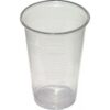 Poháre plastové 200 ml priehľadné 100% recykel (100 ks)