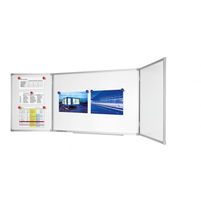 Skladacia magnetická tabuľa ECONOMY 90x120cm