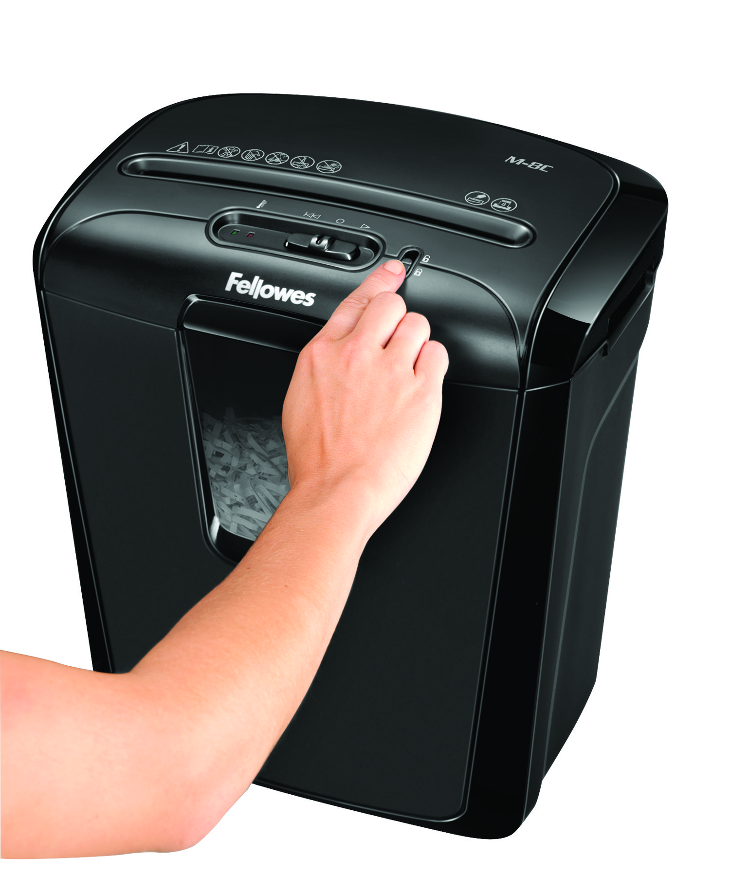 Skartátor Powershred M-8C 4x37 mm – Obrázok 3