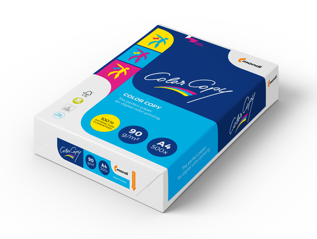 Papier Color Copy A4, 90g, 500 hárkov – Obrázok 2