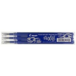 Náhradná náplň do gumovacieho rollera PILOT Frixion 0,7mm modrá 3ks