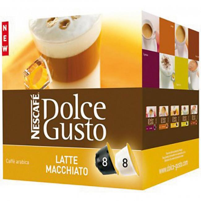 Kávové kapsule DOLCE GUSTO Latte Macchiato (16 ks)