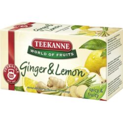 Čaj TEEKANNE ovocný Ginger & Lemon HB 20 x 1,75 g