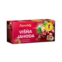Čaj BOP ovocný višňa jahoda 40g