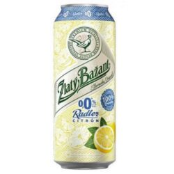 Pivo Zlatý Bažant 0% nealko radler 6 x 0,5 ℓ Citrón plechovka