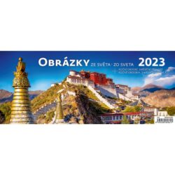 Stolový kalendár Obrázky zo sveta 2023