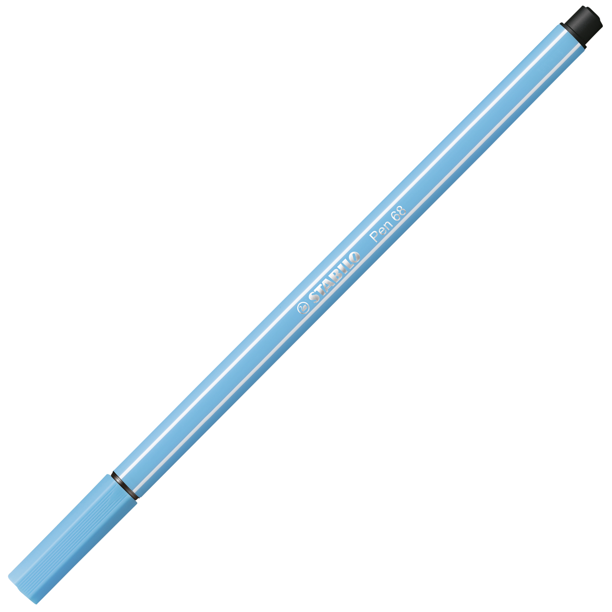 Popisovač STABILO Pen 68 azúrovo modrý – Obrázok 2