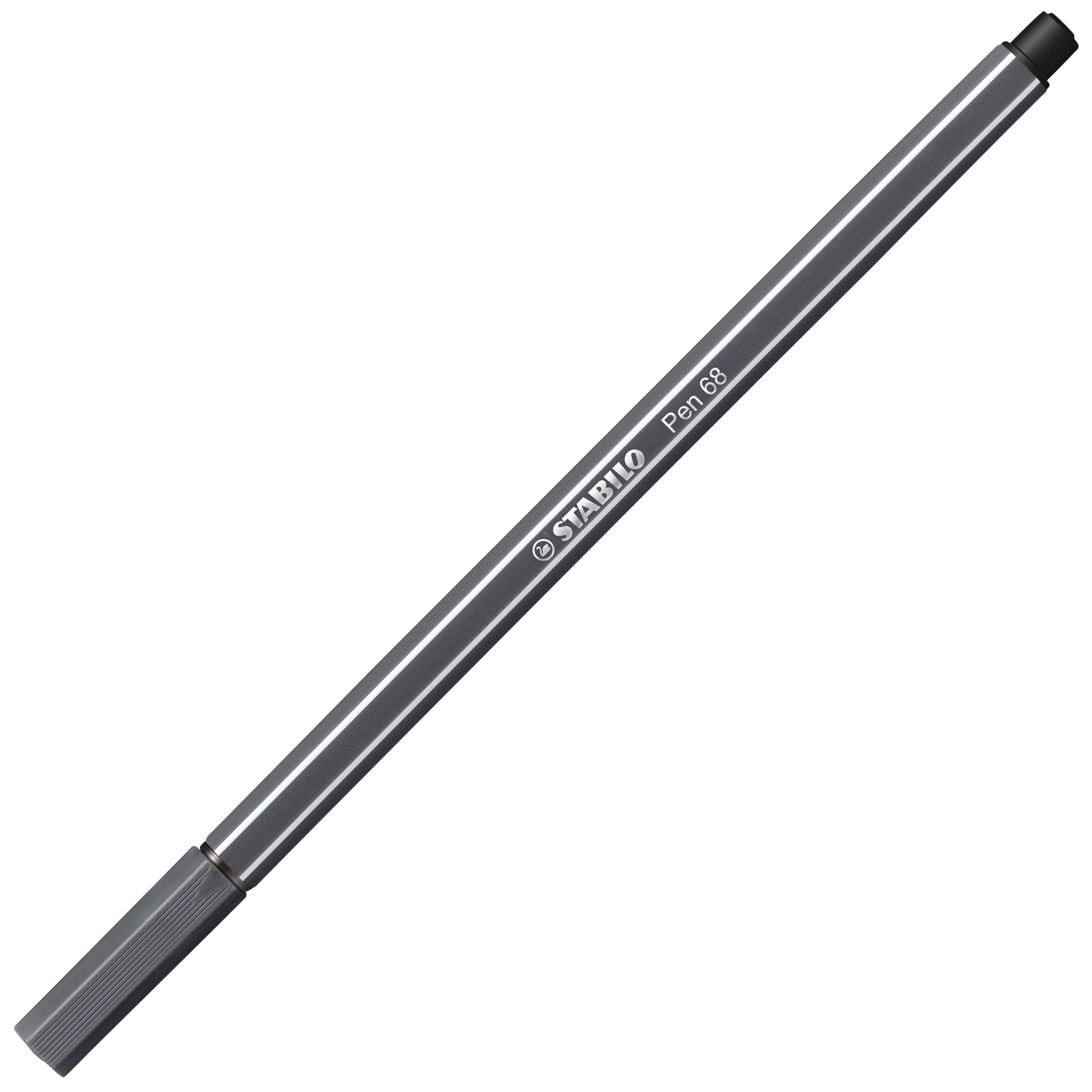 Popisovač STABILO Pen 68 čiernosivý – Obrázok 2