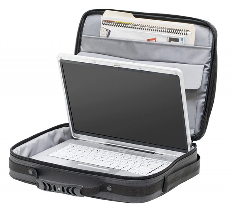 Taška na notebook 15,6` Wenger Insight šedá – Obrázok 2