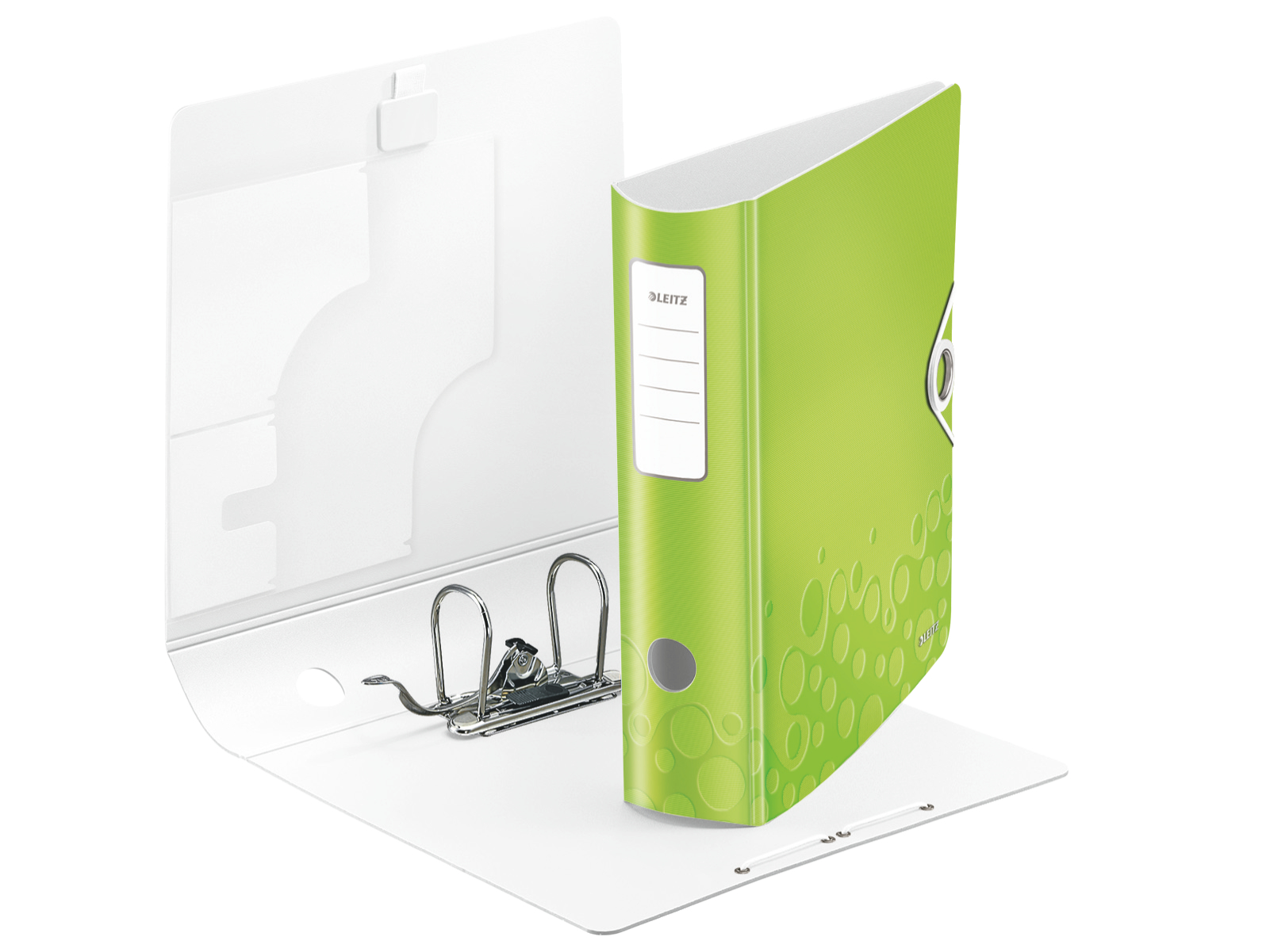 Zakladač pákový Leitz 180° Active WOW 6,5cm zelený – Obrázok 2