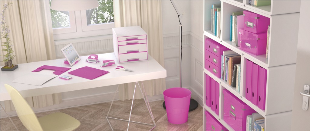Titánové kancelárske nožnice Leitz WOW 205mm ružové – Obrázok 2