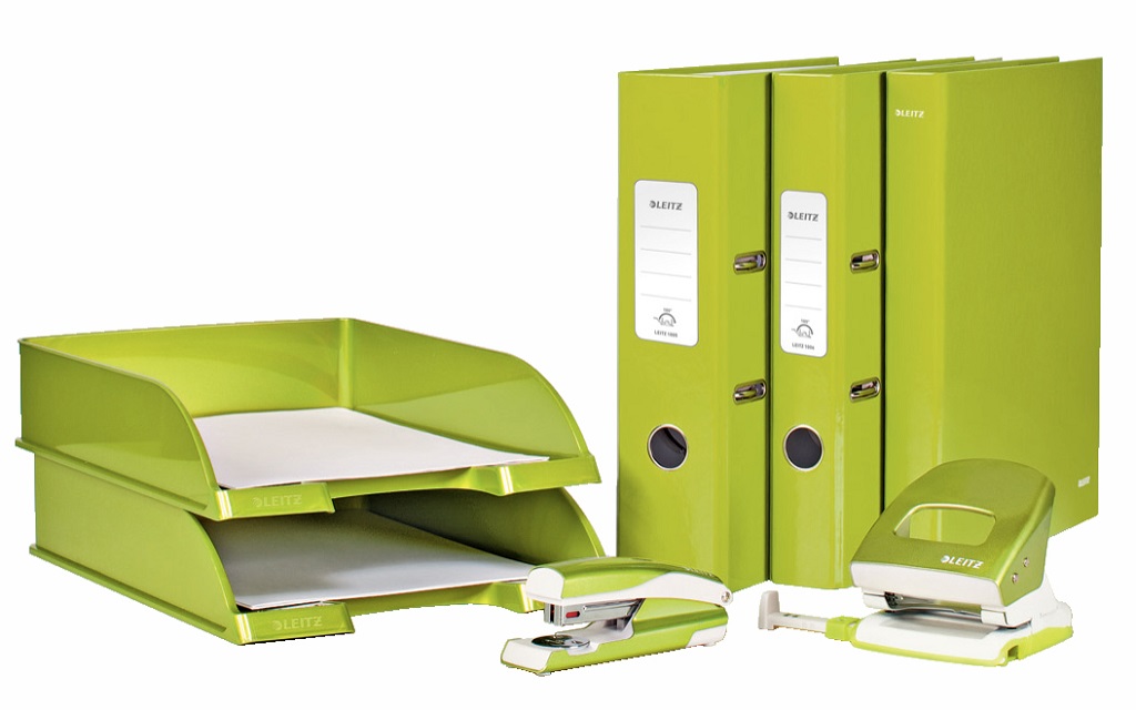 Zakladač pákový Leitz 180° WOW 8cm zelený – Obrázok 6