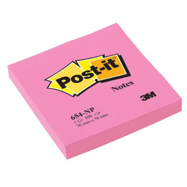 Bloček Post-it 76x76  ružový