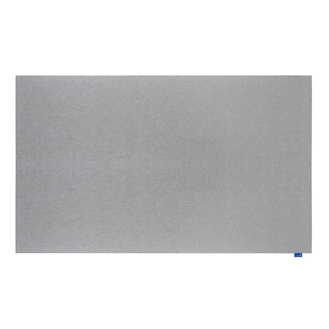 Textilná akustická napichovacia nástenka WALL-UP horizontálna 119,5x200 cm tichá sivá